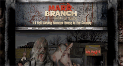 Desktop Screenshot of marrbranchhauntedhouse.com